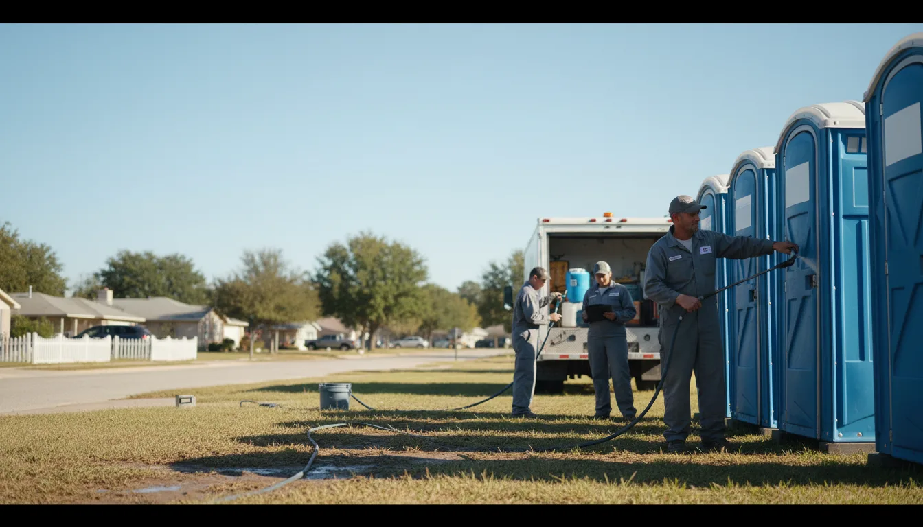 Long-Term Portable Toilet Rental in Broadway, NC near me